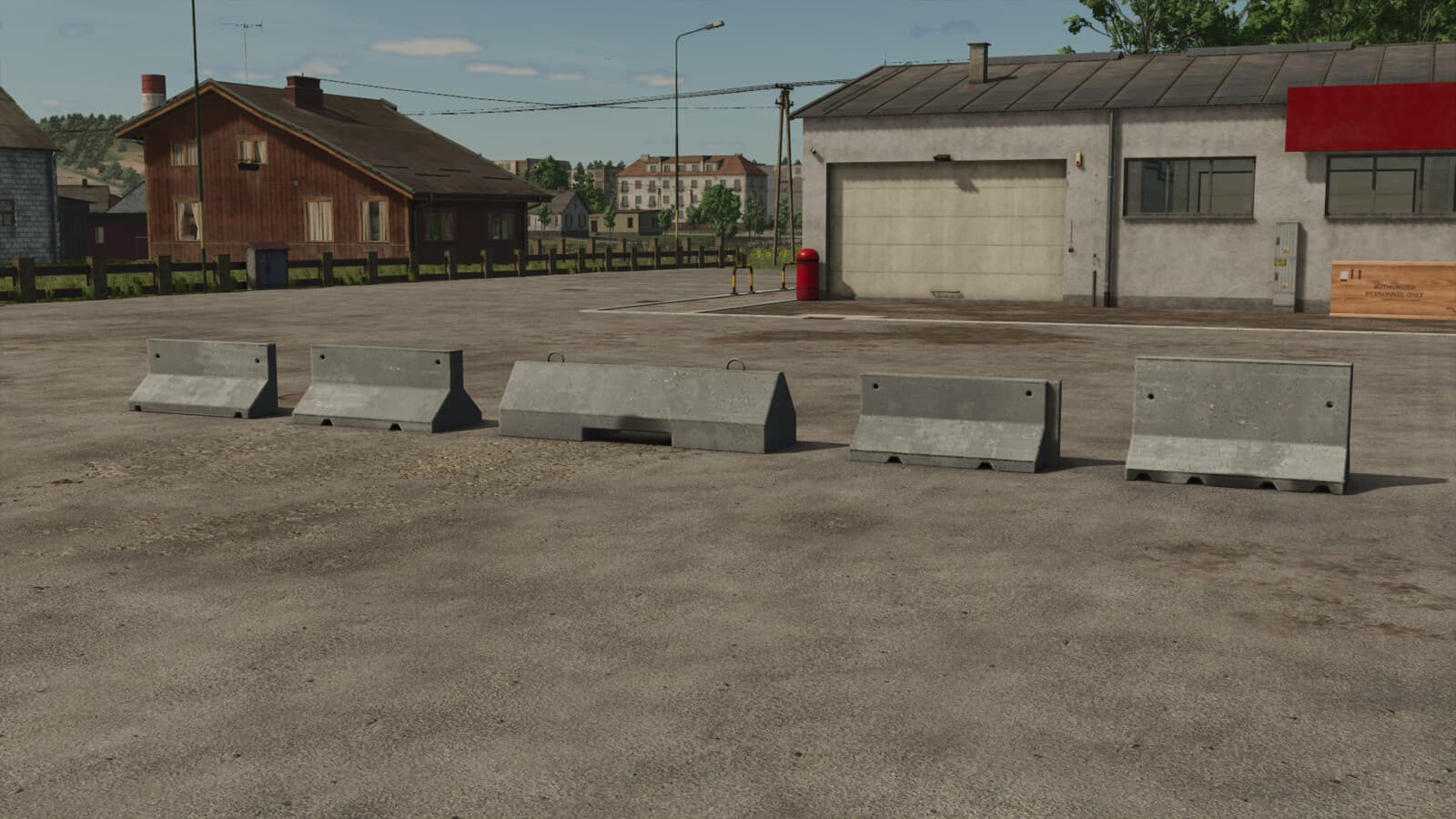 FS25 - Concrete Barriers