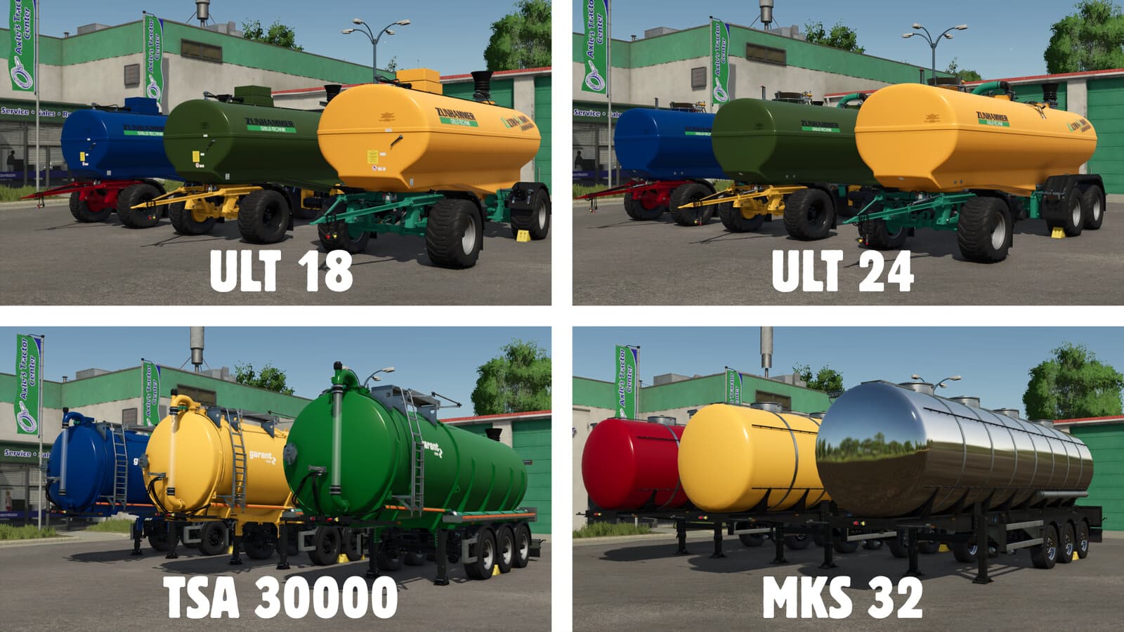 FS25 - Tanker Trailer Pack screenshot